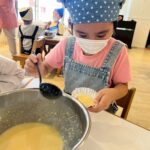Title: クッキング活動（竹とんぼ組） | Press-556 | Image No.33 | 社会福祉法人ひだまり会  かざぐるま保育園 | 福岡県行橋市