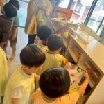 Title: 廃材あそび（竹とんぼ組） | Press-553 | Image No.25 | 社会福祉法人ひだまり会  かざぐるま保育園 | 福岡県行橋市