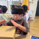 Title: 廃材あそび（竹とんぼ組） | Press-553 | Image No.16 | 社会福祉法人ひだまり会  かざぐるま保育園 | 福岡県行橋市