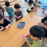 Title: シャボン玉アート（竹とんぼ組） | Press-554 | Image No.9 | 社会福祉法人ひだまり会  かざぐるま保育園 | 福岡県行橋市