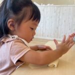 Title: 小麦粉粘土あそび（紙風船組） | Press-561 | Image No.32 | 社会福祉法人ひだまり会  かざぐるま保育園 | 福岡県行橋市