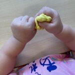 Title: 小麦粉粘土あそび（紙風船組） | Press-561 | Image No.11 | 社会福祉法人ひだまり会  かざぐるま保育園 | 福岡県行橋市