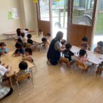Title: 小麦粉粘土あそび（紙風船組） | Press-561 | Image No.30 | 社会福祉法人ひだまり会  かざぐるま保育園 | 福岡県行橋市