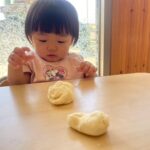 Title: 小麦粉粘土あそび（紙風船組） | Press-561 | Image No.26 | 社会福祉法人ひだまり会  かざぐるま保育園 | 福岡県行橋市