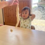 Title: 小麦粉粘土あそび（紙風船組） | Press-561 | Image No.24 | 社会福祉法人ひだまり会  かざぐるま保育園 | 福岡県行橋市