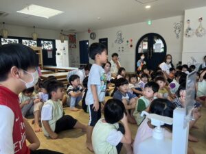 Title: 非常時対応訓練「防災の日」 | Press-564 | Image No.3 | 社会福祉法人ひだまり会  かざぐるま保育園 | 福岡県行橋市