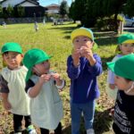 Title: 園外保育（けん玉組） | Press-583 | Image No.38 | 社会福祉法人ひだまり会  かざぐるま保育園 | 福岡県行橋市