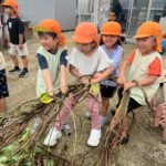 Title: 収穫体験（竹とんぼ組） | Press-571 | Image No.7 | 社会福祉法人ひだまり会  かざぐるま保育園 | 福岡県行橋市