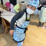 Title: クッキング活動（竹とんぼ組） | Press-595 | Image No.33 | 社会福祉法人ひだまり会  かざぐるま保育園 | 福岡県行橋市