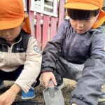 Title: 菜園活動（竹とんぼ組） | Press-598 | Image No.2 | 社会福祉法人ひだまり会  かざぐるま保育園 | 福岡県行橋市