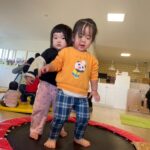 Title: 運動あそび(紙風船組) | Press-607 | Image No.43 | 社会福祉法人ひだまり会 かざぐるま保育園 | 福岡県行橋市