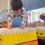 Title: 運動あそび(紙風船組) | Press-607 | Image No.54 | 社会福祉法人ひだまり会 かざぐるま保育園 | 福岡県行橋市